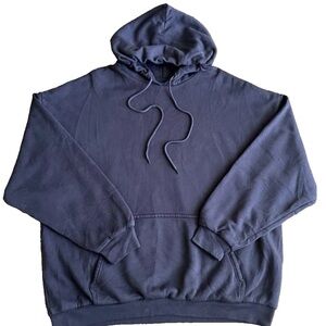 Yeezy x Gap LA H18 Oversized Tape Hoodie – Navy – Medium – NIB (SEALED)